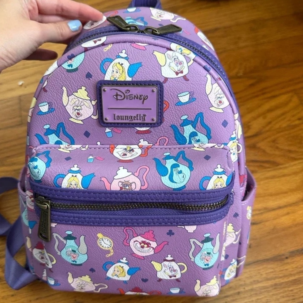 Loungefly Disney Alice in wonderland teapot mini backpack